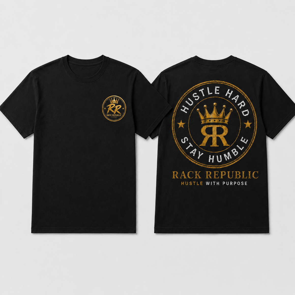 RR - Hustle Hard – Stay Humble T-Shirt