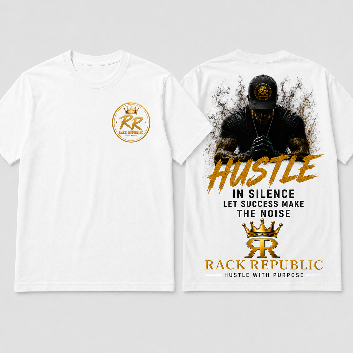 RR - Hustle in Silence T-Shirt