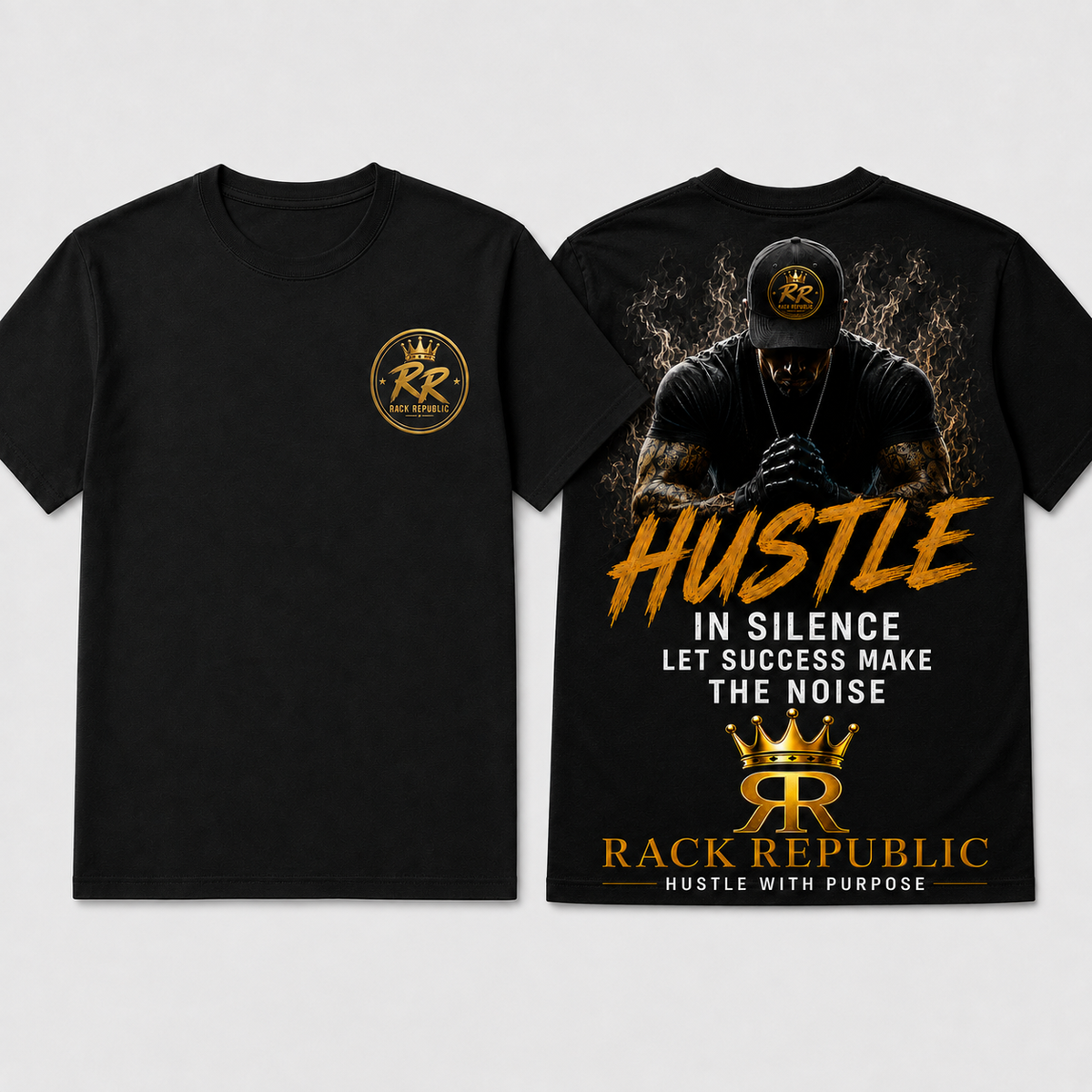 RR - Hustle in Silence T-Shirt