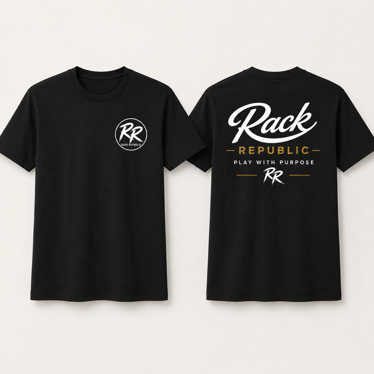 Rack Republic Play With Purpose Billiards T-Shirt