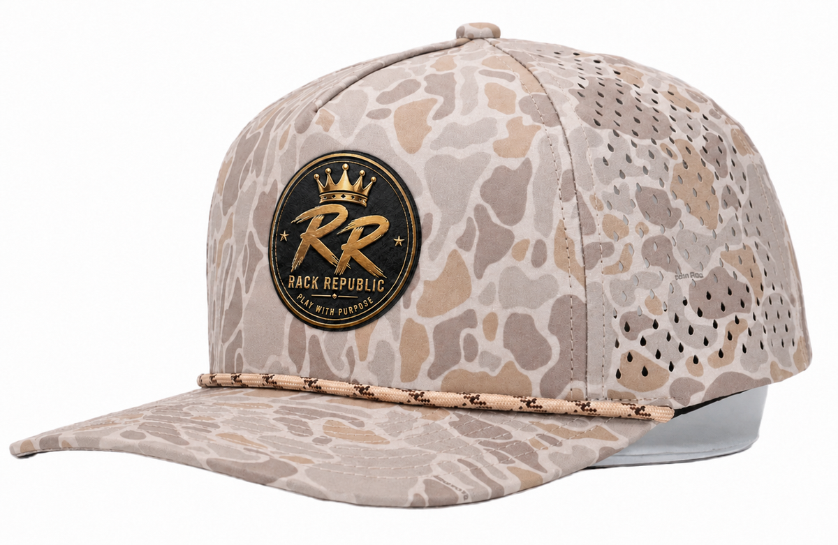 Rack Republic Premium Patch Rope Snapback Hats