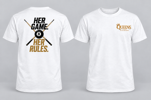 Her Game. Her Rules. Queens T-Shirt