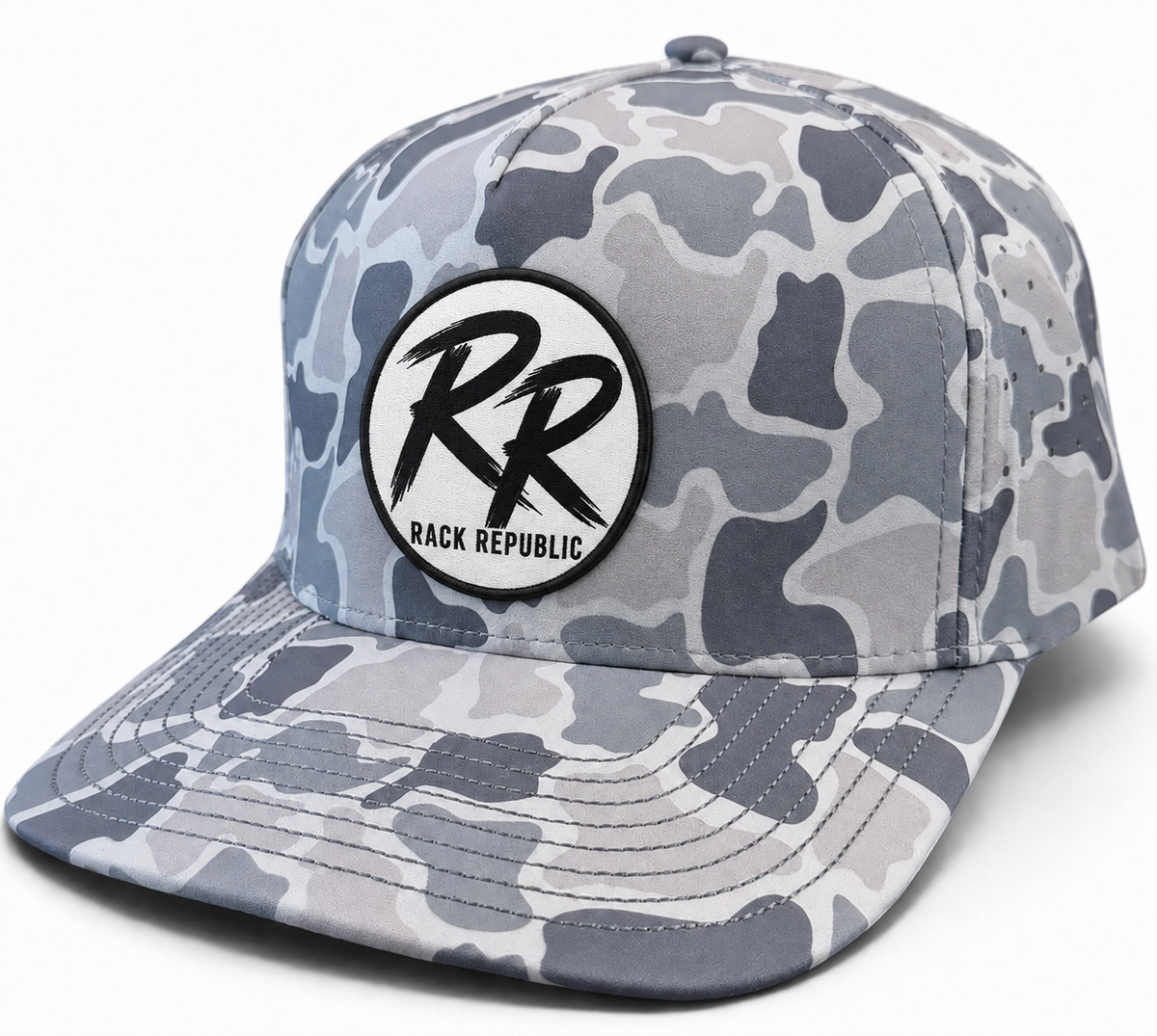 Rack Republic Camo Snapback Hats